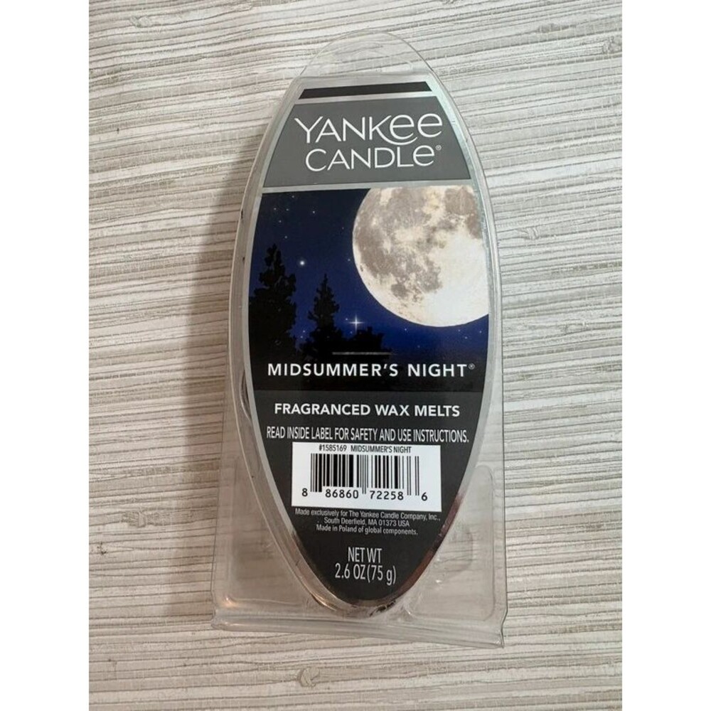 New yankee candle midsummer night wax melt
